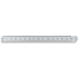 Maßstäbe biegsam Federbandstahl rostfrei Teilung B:1/1mm+1/2mm 1500/18x0,5mm