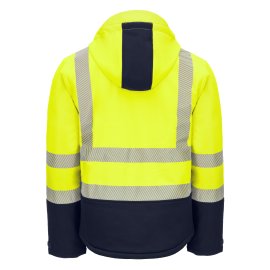 Warnschutz-Softshelljacke Motion Tex Viz Plus 7175 Gr. XL neongelb/marineblau
