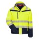 Warnschutz-Softshelljacke Motion Tex Viz Plus 7175 Gr. XL neongelb/marineblau