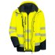 Multifunktions-Warnschutzjacke Motion Tex Viz Plus 7179 neongelb/marineblau Gr. L