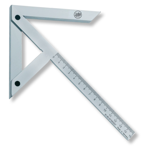 Zentrierwinkel Normalstahl mattiert 500x330mm (Ø530mm) DIN 875/2