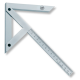 Zentrierwinkel Normalstahl mattiert 500x330mm (Ø530mm) DIN 875/2