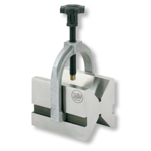 Prismen mit Spannbügel inox (Stück) Stahl gehärtet 2 Auflageflächen 50x40x40mm GG-0,004mm