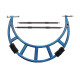 Bügelmessschraube mit verstellbaren Amboss 1000-1200 mm