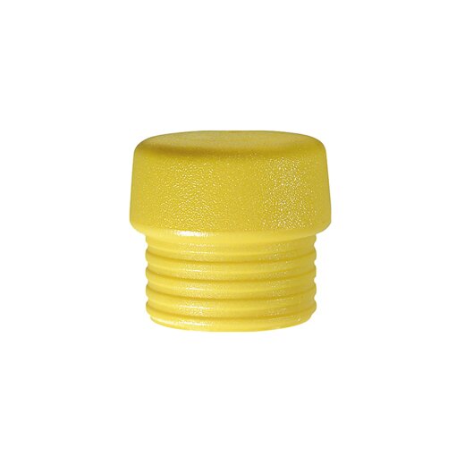 Schlagkopf mittelhart Rund für Safety Schonhammer gelb 40 mm