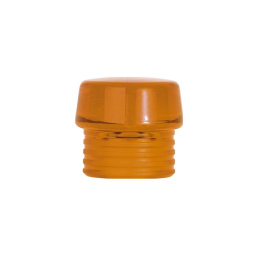 Schlagkopf hart Rund für Safety Schonhammer orange