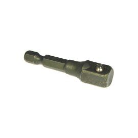 Adapter, 1/4" Sechskant-Antrieb 1/4"-Vierkant-Abtrieb 25 mm
