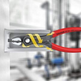 Frontgreifzange TwinGrip mit Kunststoffgriff 200 mm