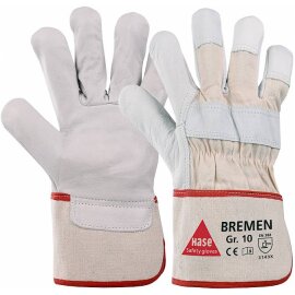 12 Paar Arbeitshandschuhe Bremen 291000 Hase Gr. 10