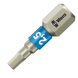 Innensechskant-Bit Edelstahl 3840/1 TS Wera