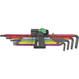 Kugelkopf-Winkelschraubendreher für TORX-Schrauben Multicolor Lange Ausführung