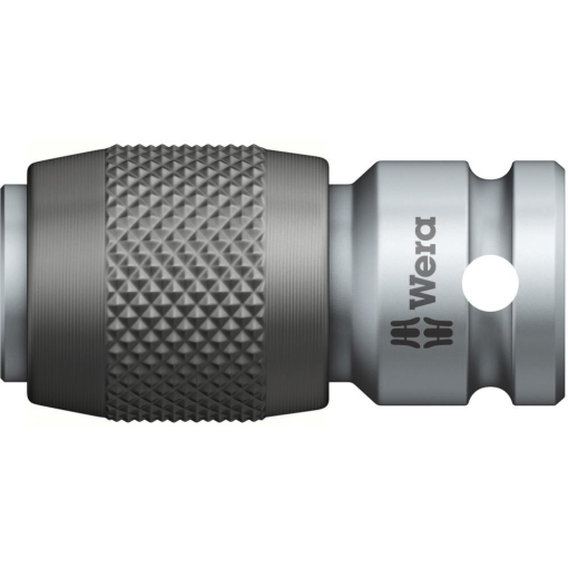 Verbindungsteil 4-kant-Antrieb Schnellwechselfutter 1/2" für 1/4"-Bits 50 mm