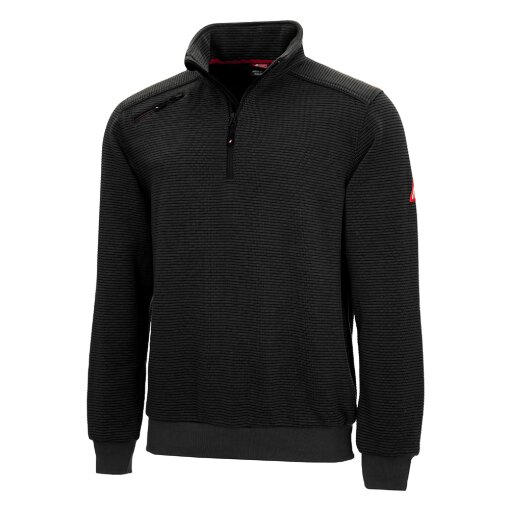 Pullover Motion Tex Plus 7035 schwarz Gr. L