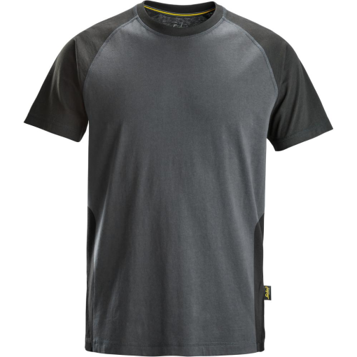 T-Shirt Premium 2550 stahlgrau-schwarz Gr. 3XL