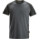 T-Shirt Premium 2550 stahlgrau-schwarz Gr. 3XL