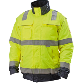 Warnjacke Arthur 2.0 gelb/marine