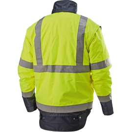 Warnjacke Arthur 2.0 gelb/marine