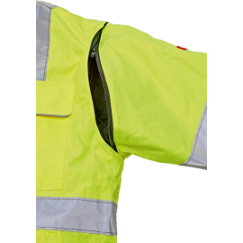 Warnjacke Arthur 2.0 gelb/marine