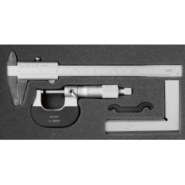 Messzeug-Satz 3-teilig Fortis