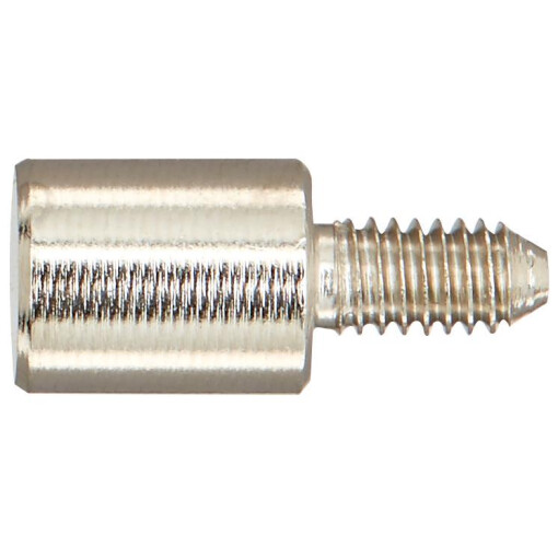Messeinsatz Stahl plan, Ø 4,8 mm