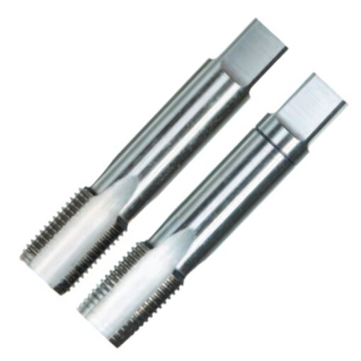 Handgewindebohrer 2-tlg. Satz DIN 2181 HSS-G blank, rechts MF 12 x 1,50