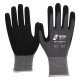 1 Paar Montagehandschuhe grau-schwarz Flexible Fit 8800 Gr. 8