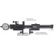 Digital-Universalvergleichsmessgeräte im Etui MINI DIGI PLATON CARBON für Innen- und Außenmessungen 32-500mm / 0-470mm