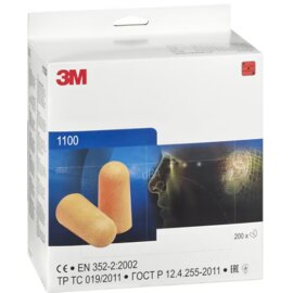 Gehörschutzstöpsel ohne Kordel 1100