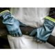 1 Paar Chemikalienschutzhandschuhe GREEN BARRIER CUT 3456 Nitras Gr. 11