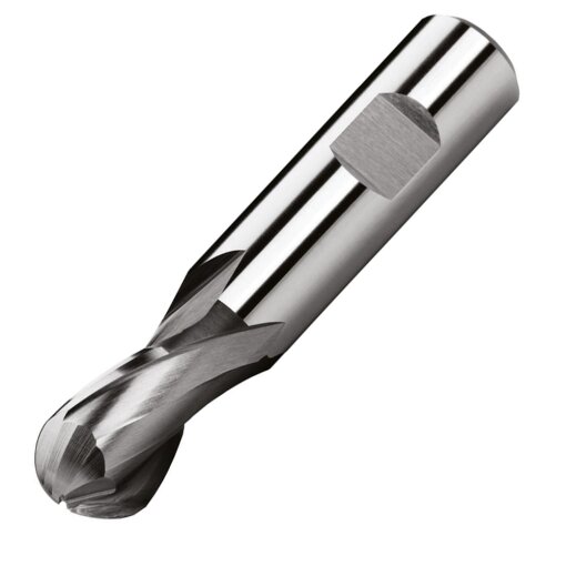 Radiusfräser kurz HSSE 2,0 mm Fortis