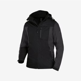 Softshelljacke Jannik FHB anthrazit-schwarz Gr. XS