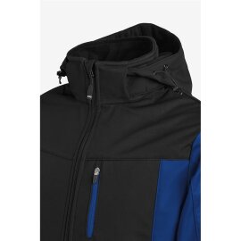 Softshelljacke Jannik FHB royalblau-schwarz Gr. S
