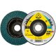 1 Stück Schleifmopteller für Edelstahl und Stahl SMT 324 Extra 115 x 22,23 mm Korn 80 gerade