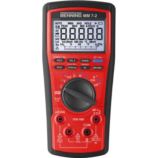 Digital-Multimeter TRUE RMS MM 7-2