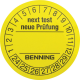 Prüfplakette Benning