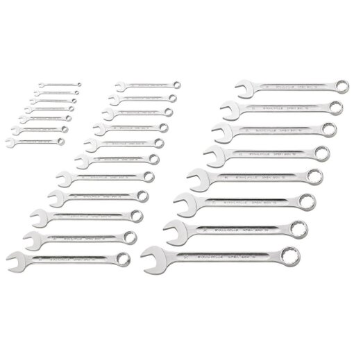 Ringmaulschlüssel-Satz DIN 3113 A 6-32 mm 26-teilig Stahlwille