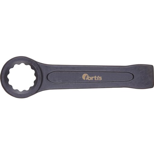 Schlag-Ringschlüssel gerade 75 mm phosphatiert Fortis
