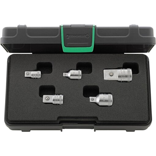 Vergrößerungsstück-/ Reduzierstück-Satz 1/4" - 3/4" 5-teilig Stahlwille