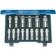 Steckschlüsseleinsatz- Satz 12-kant 1/2" 10-32 mm 15-teilig Gedore