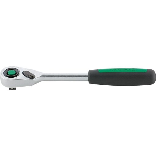 Hebel-Umschaltknarre 1/2" Nr. 512QR N 265 mm 80 Zähne Stahlwille