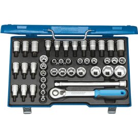 Steckschlüssel-Garnitur 1/2" TX19INU-20...