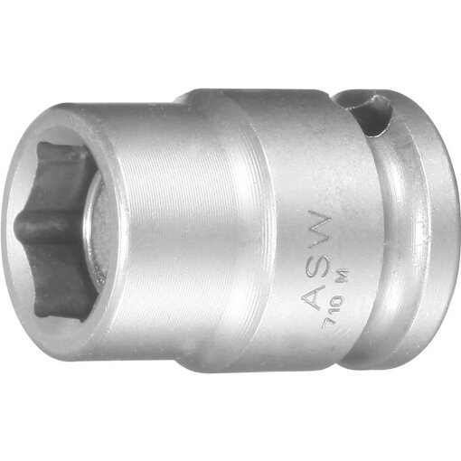 Kraft- Steckschlüsseleinsatz mit Magnet 3/8" ASW