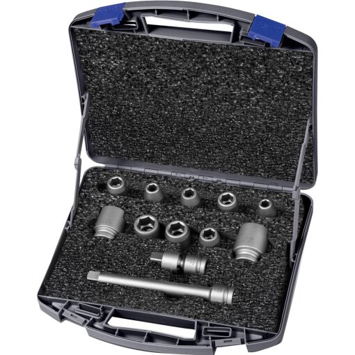 Kraft- Steckschlüssel-Satz 1/2" ASW