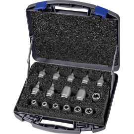 Kraft- Steckschlüssel-Satz Torx 1/2" 16-teilig ASW