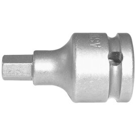 Kraft- Schraubendrehereinsatz 1/2" Innensechskant ASW