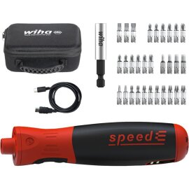 E-Schraubendreher-Set speedE PocketDrive 32-teilig Wiha