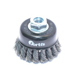 FORTIS - Topfzopfbürste Stahldraht Ø 65 x0,35mm