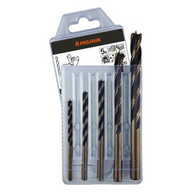 Holz Spiralbohrer mit 3 Schneiden Set 5-teilig Ø...