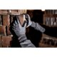 1 Paar Montagehandschuhe NITRAS 3530 NYLOFLEX grau-schwarz Gr. 7