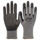 1 Paar Montagehandschuhe NITRAS 3530 NYLOFLEX grau-schwarz Gr. 9